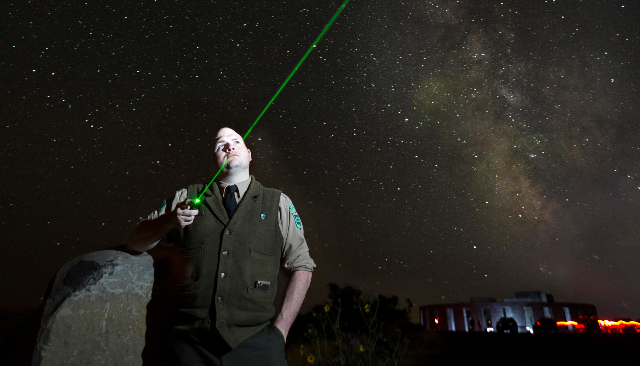 goldendale observatory troy carpenter laser milky way photo by tegra stone nuess