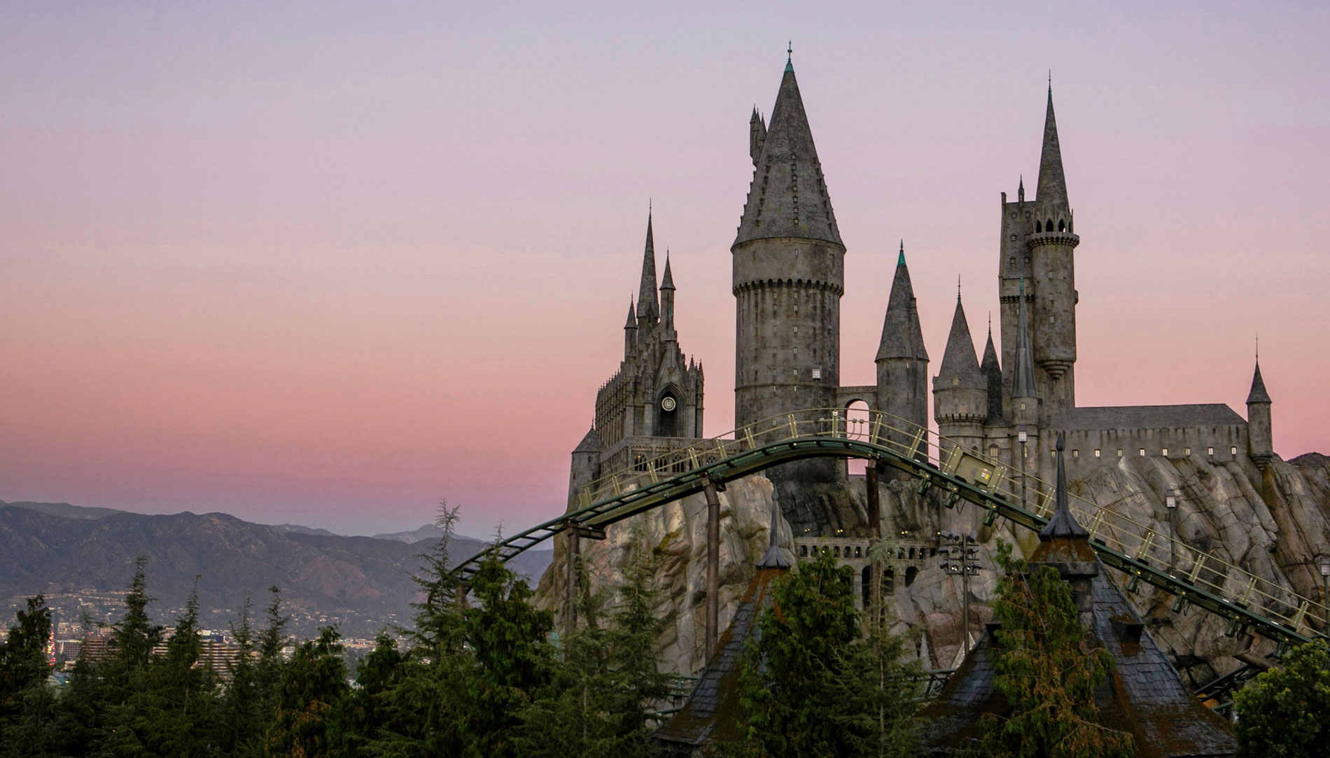 universal studios harry potter ride castle flight of the hippograph courtesy NBCUNIVERSAL