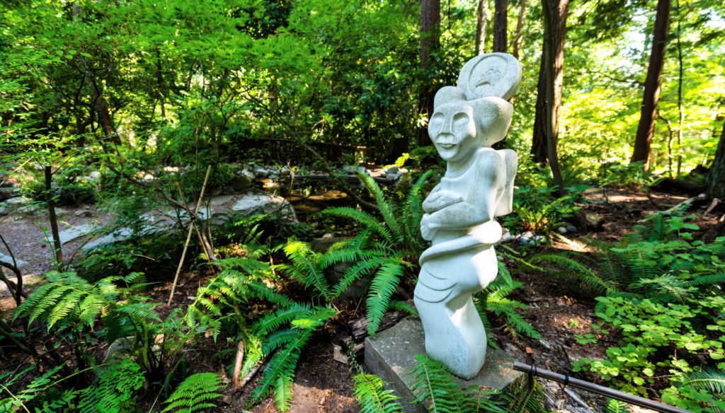 Sculpture in Big Rock Garden