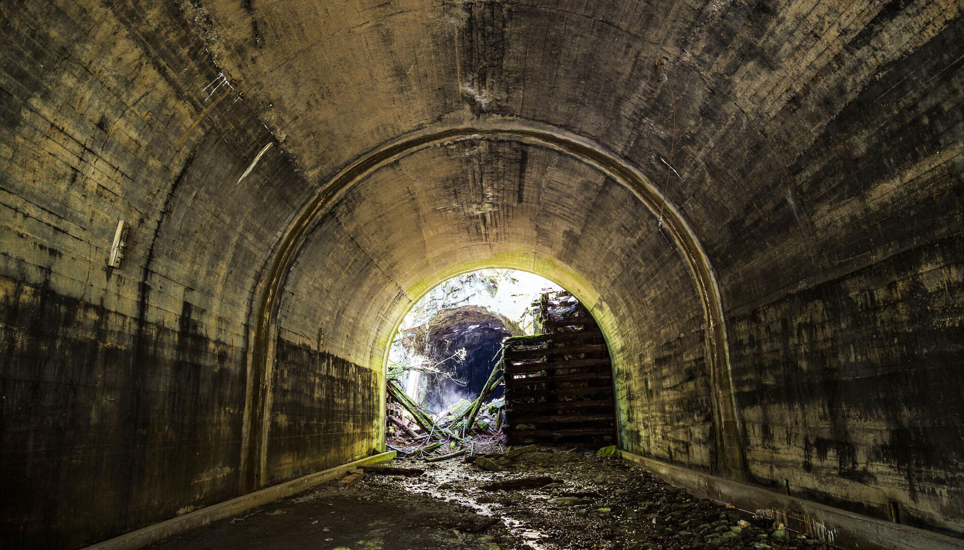 Old Train Tunnel at Iron Goat Trail