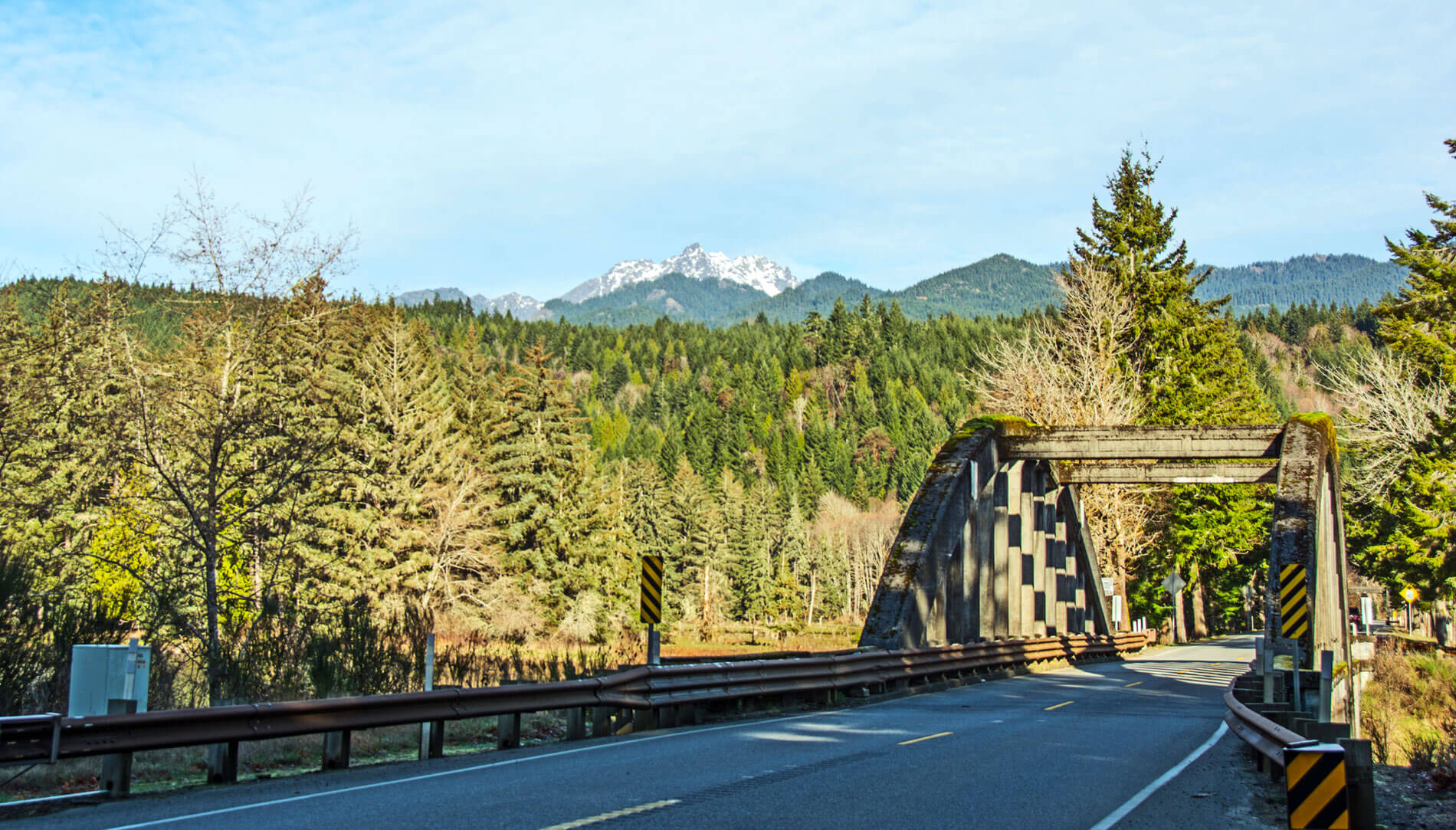 Hood Canal Highway and Olympic Mountains Credit wwing GettyImages