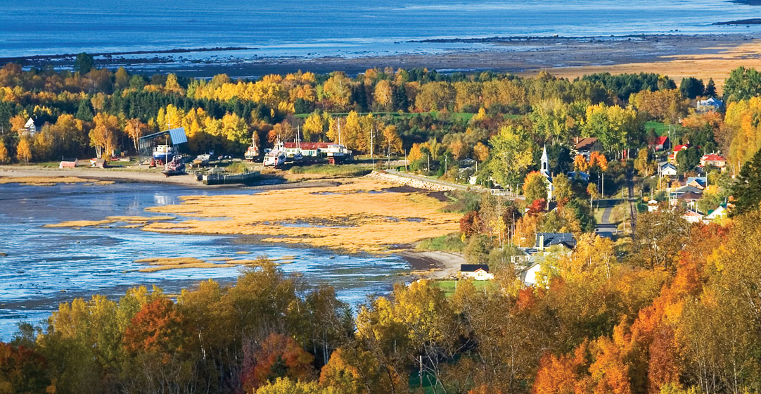 Fall colors in Quebec, Canada