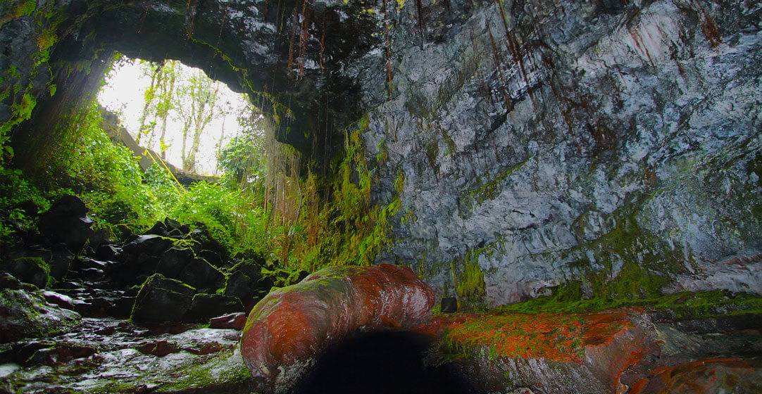 Kaumana Caves in Big Island
