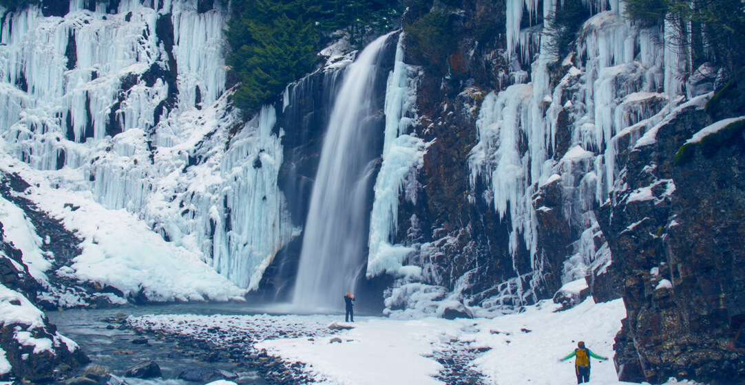 Franklin Falls Frozen Waterfall