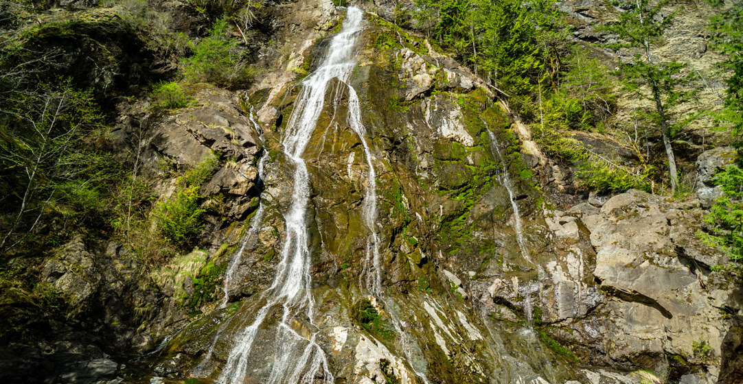 Rocky Brook Falls near Olympic National Park near Brinnon