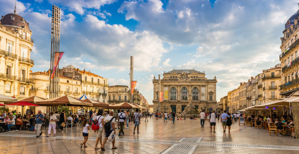 Italy Place de la Comedie a Montpellier Hérault Languedoc en Occitanie France By Fred AdobeStock 1