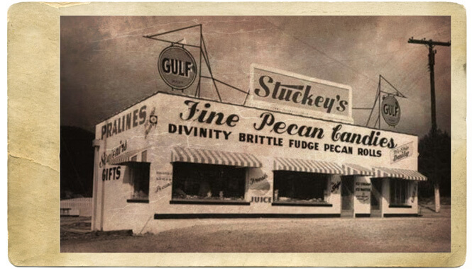 A nostalgic photo of Stuckeys 