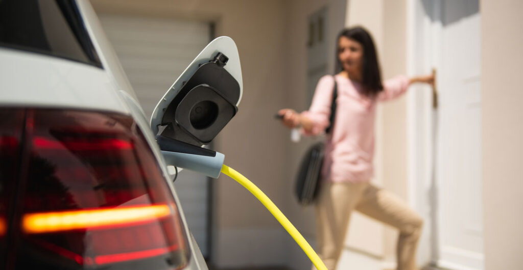 Level 2 electric car charging is roughly five times faster than Level 1 electric car charging. 