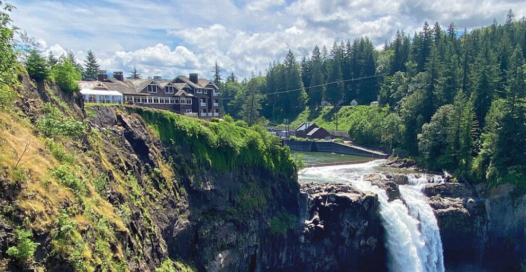 Snoqualmie Falls off I-90 in Washington State