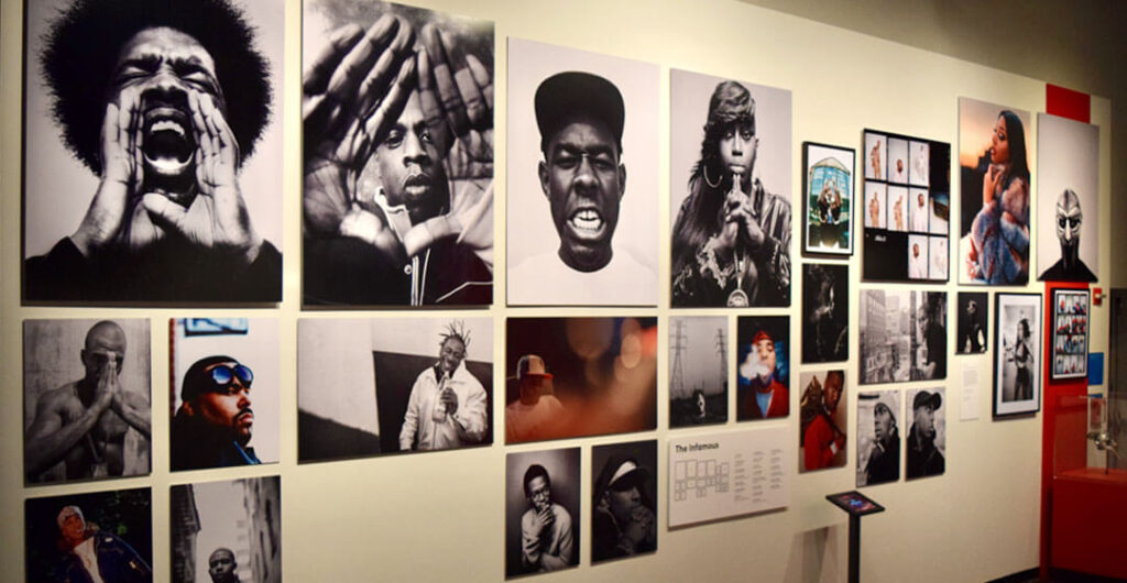 Images on display at the Museum of Pop Culture. Courtesy of MoPOP. 