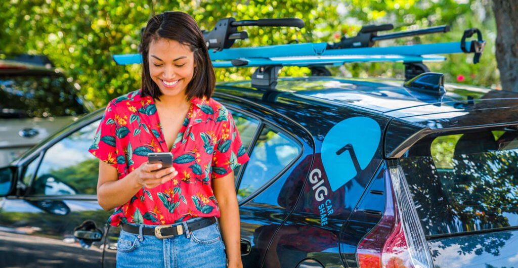 AAA members get a 10% discount off Gig Car Share.