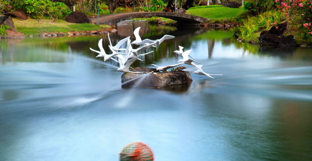 Na ‘Āina Kai Botanical Gardens & Sculpture Park on the beautiful Island of Kaua'i. 