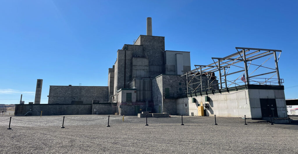 The Manhattan Project's Reactor B is located in the area around the lower section of the Hanford Reach. 
