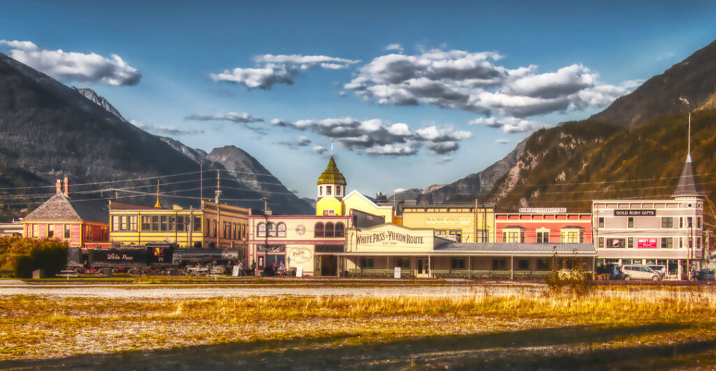Skagway, Alaska is one of the most popular Alaska port cities