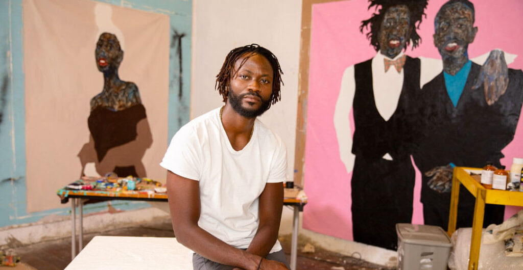See more than 30 works by artist Amoako Boafo (pictured) at the Seattle Art Museum. Photo: Francis Kokoroko