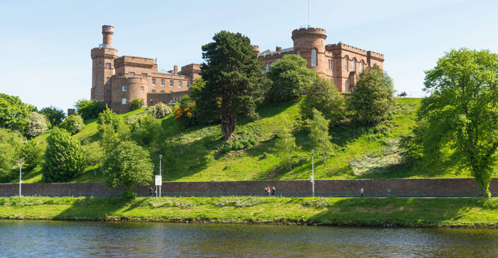 One of the most impressive sites along the Great Glen Way is Inverness Castle. It's a must-see when you're hiking Scotland.