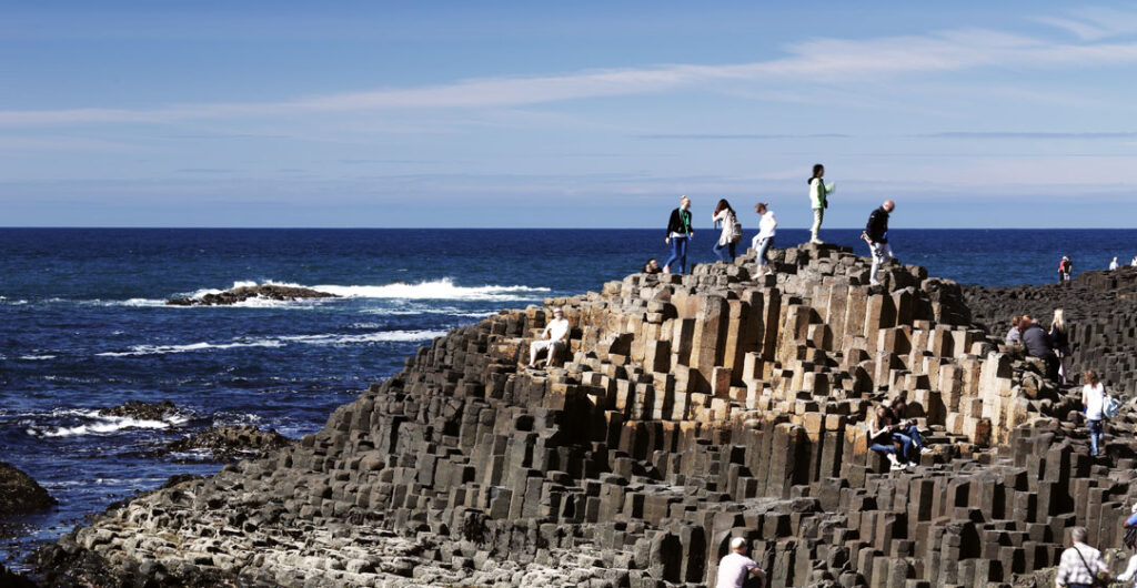 The dramatic Giant's Causeway is a must for many visitors to Northern Ireland. 