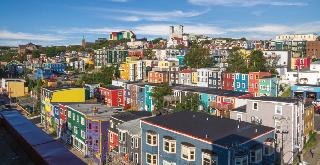 Stroll through colorful St. John's, Newfoundland and you'll soon know why this city is renowned for its hospitality.