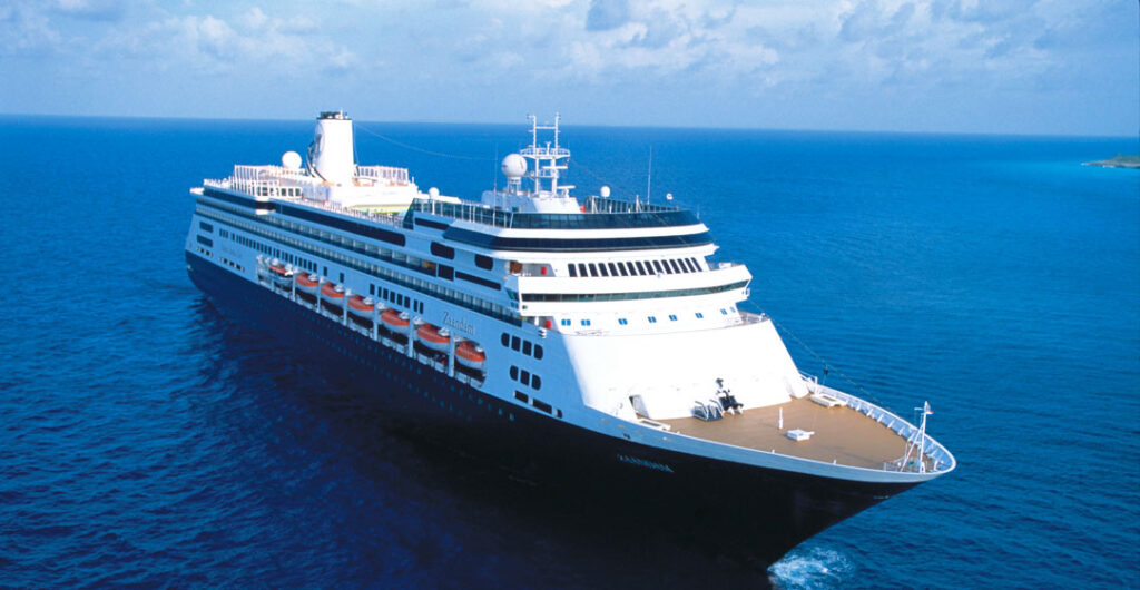 Step aboard for an experience of a lifetime. Holland America Line's elegant Zaandam cruise ship awaits.