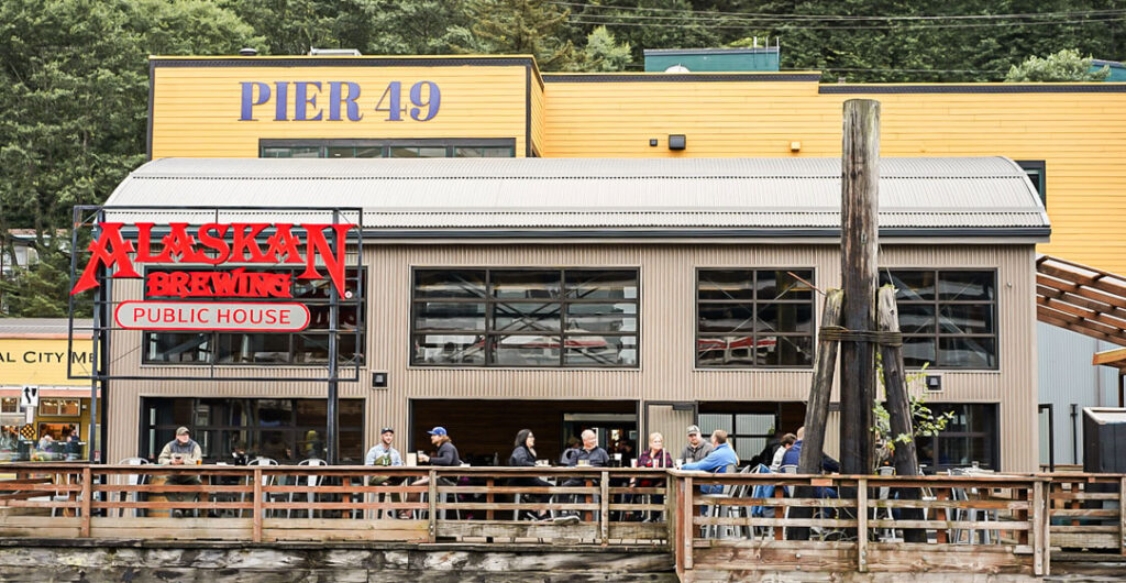 Alaskan Brewing on Juneau's Pier 49 is a draw for beer lovers.